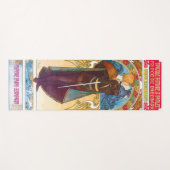 Tapis De Yoga Hamlet, Alphonse Mucha (Devant (Horizontal))