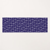 Tapis De Yoga Hand-drawn Seashell Patterned Yoga Mat (Devant (Horizontal))