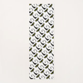 Tapis De Yoga Happy Halloween Chat noir | Yoga Mat (Devant)