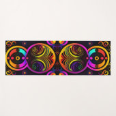 Tapis De Yoga Harmonie Céleste (Devant (Horizontal))