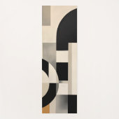 Tapis De Yoga Harmonie dans les nuances : Composition abstraite (Devant)