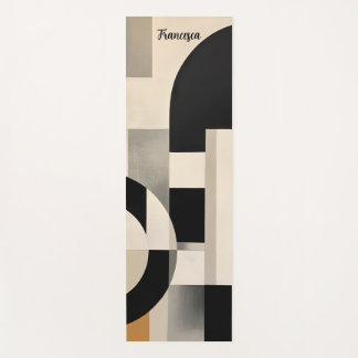 Tapis De Yoga Harmonie dans les nuances : Composition abstraite