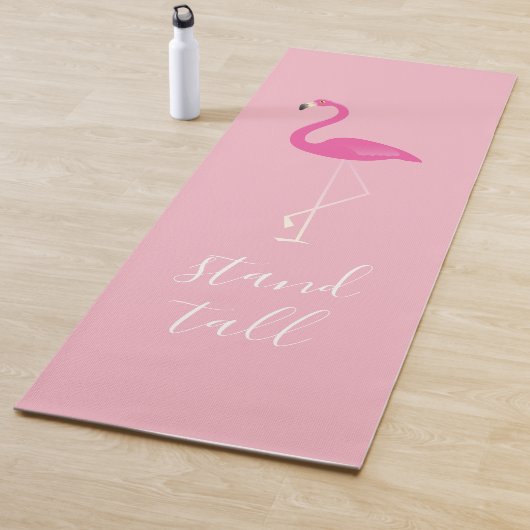 Tapis De Yoga Haut Flamant rose Yoga Mat (En situation)