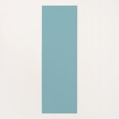 Tapis De Yoga Hawaiian Palm Tree Silhouette Motif Turquoise ID10 (Dos)