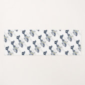 Tapis De Yoga Hélicoptère de dessin (Devant (Horizontal))