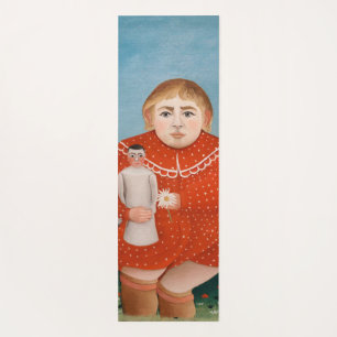 Tapis De Yoga Henri Rousseau - Enfant avec poupée