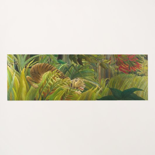 Tapis De Yoga Henri Rousseau - Surpris ! (Dos (Horizontal))
