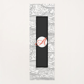 Tapis De Yoga HEUREUSES GRAINES YOGA Mat AVEC DES NUAGES JAPONAI