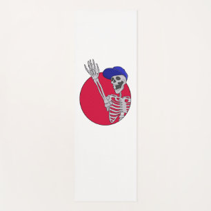 Tapis De Yoga Hey Amis Cool et drôle Squelette