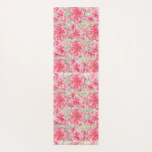 Tapis De Yoga Hibiscus & dentelle RED (Dos)