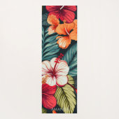Tapis De Yoga Hibiscus hawaïen tropical (Dos)