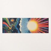 Tapis De Yoga Hippy Sunrise (Devant (Horizontal))