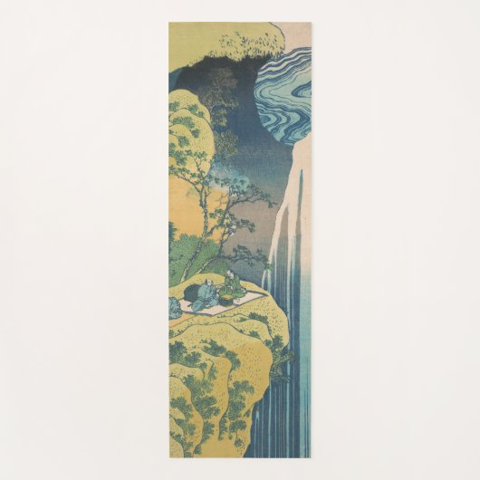 Tapis De Yoga Hokusai Amida Cascade Japon (Devant)