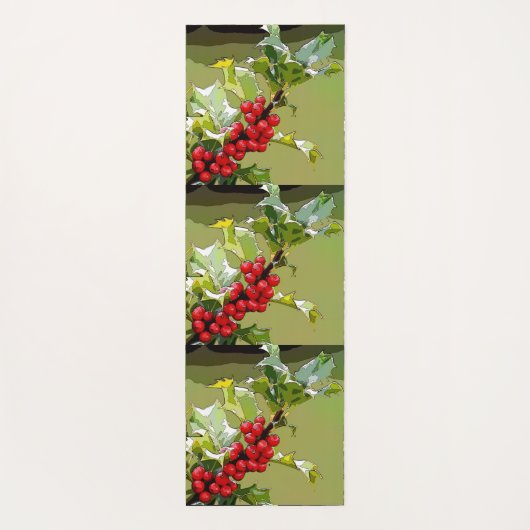 Tapis De Yoga HollyBerries 006 (Dos)