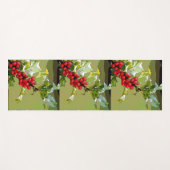 Tapis De Yoga HollyBerries 006 (Devant (Horizontal))