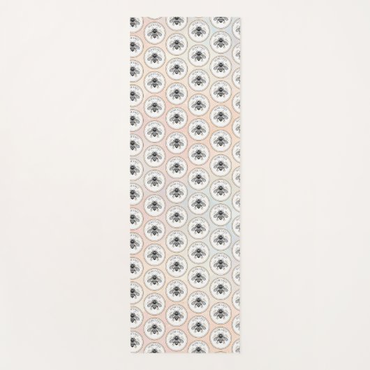 Tapis De Yoga Honey Bee (Devant)