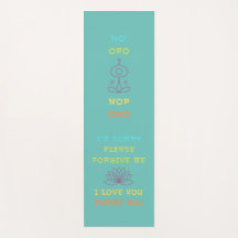 Tapis de Yoga Ho'OPONOPONO