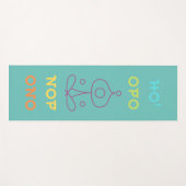 Tapis de Yoga Ho'OPONOPONO (Devant (Horizontal))