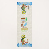 Tapis De Yoga Horus De L'Horizon (Devant)