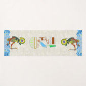 Tapis De Yoga Horus De L'Horizon (Devant (Horizontal))