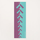 Tapis de Yoga huit étapes (Devant)