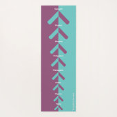 Tapis de Yoga huit étapes (Dos)