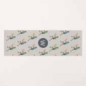 Tapis De Yoga Hurler (Devant (Horizontal))