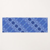 Tapis De Yoga Hy Blue Ikat 7 (Devant (Horizontal))