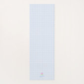 Tapis De Yoga Hydrangea & En vichy Yoga Mat (Dos)
