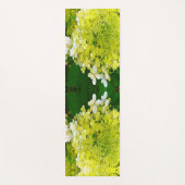 Tapis De Yoga Hydrangea Limelight Vert Chartreuse Élégant (Devant)