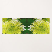 Tapis De Yoga Hydrangea Limelight Vert Chartreuse Élégant (Devant (Horizontal))