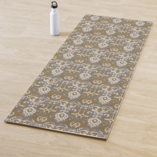 Tapis De Yoga Ikat ocre II