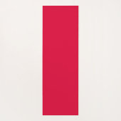 Tapis De Yoga Illusion abstraite rouge blanc (Dos)