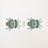 Tapis De Yoga Illustration de bug Picasso (Dos (Horizontal))