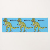 Tapis De Yoga Illustration de dinosaure T rex drôle (Dos (Horizontal))