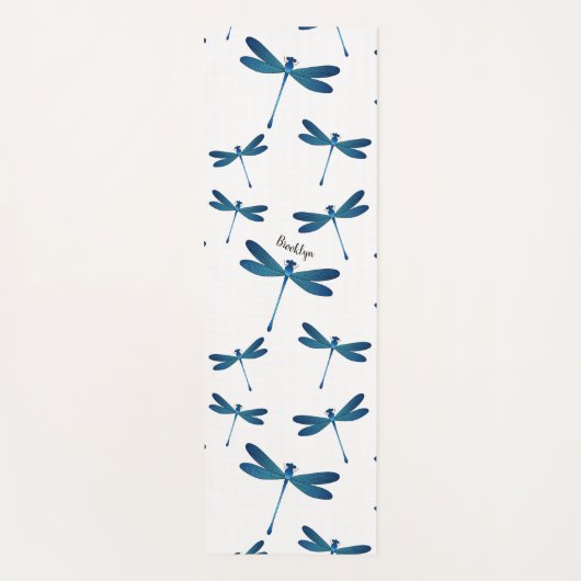 Tapis De Yoga Illustration de dragonfly (Devant)