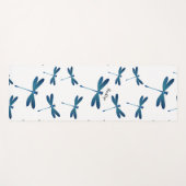 Tapis De Yoga Illustration de dragonfly (Devant (Horizontal))