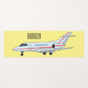 Tapis De Yoga Illustration de jet privé