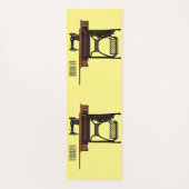 Tapis De Yoga Illustration de la machine à coudre (Dos)