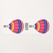 Tapis De Yoga Illustration de la montgolfière (Dos (Horizontal))