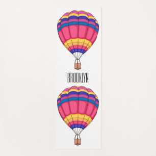 Tapis De Yoga Illustration de la montgolfière