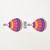 Tapis De Yoga Illustration de la montgolfière (Devant (Horizontal))