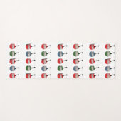 Tapis De Yoga Illustration de la remontée mécanique (Devant (Horizontal))