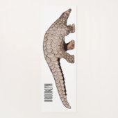 Tapis De Yoga Illustration de Pangolin (Dos)