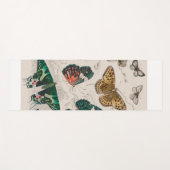 Tapis De Yoga Illustration de papillon antique : 1820 Orfèvre (Devant (Horizontal))