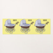 Tapis De Yoga Illustration de poussette (Dos (Horizontal))