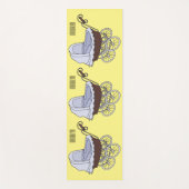 Tapis De Yoga Illustration de poussette (Devant)