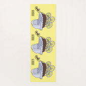 Tapis De Yoga Illustration de poussette (Dos)