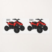 Tapis De Yoga Illustration de Quad bike atv (Devant (Horizontal))