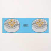 Tapis De Yoga Illustration de Shumai dim sum (Dos (Horizontal))